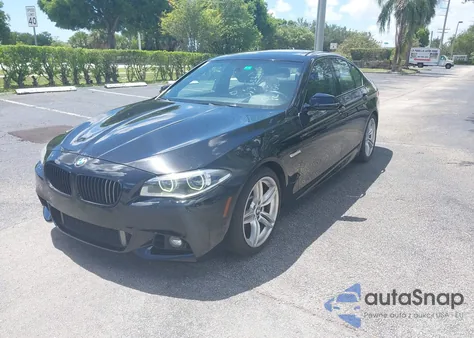 2015 BMW 535I из США, поврежденный, VIN WBA5B1C50FD921887